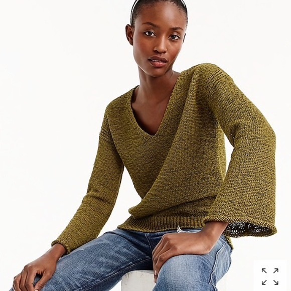 Sweater Cashmere By J. Crew In Green, Size: Xs main image 1